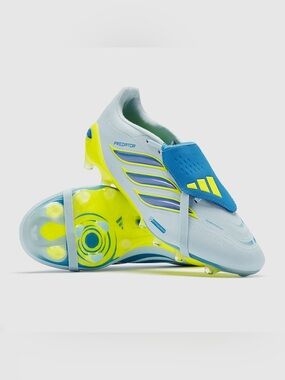 Adidas Predator Pro Fold-Over Tongue AG Crystal Sky Ray Blue M Sz 10.5 JR7867